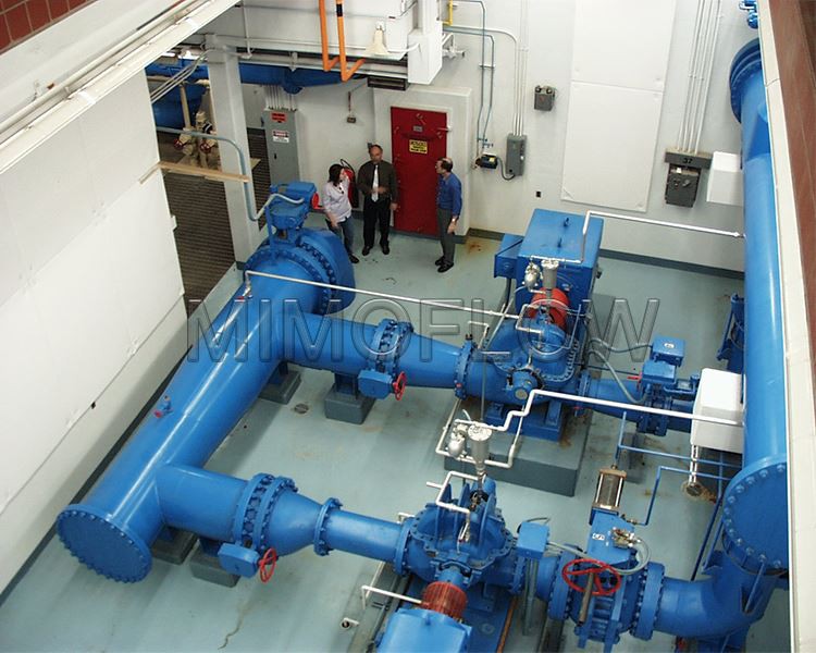 Double Suction Water Pump application