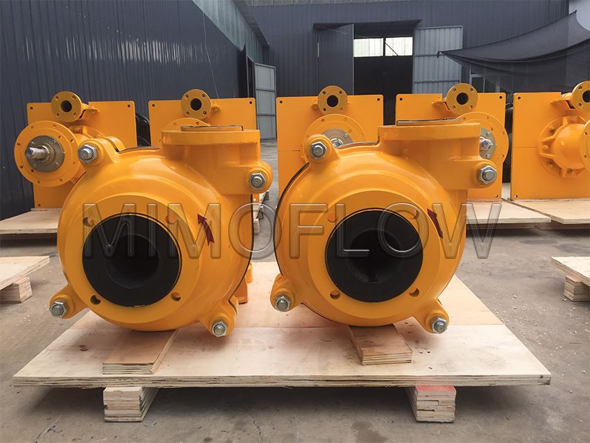 MIMO Rubber Lined Slurry Pumps